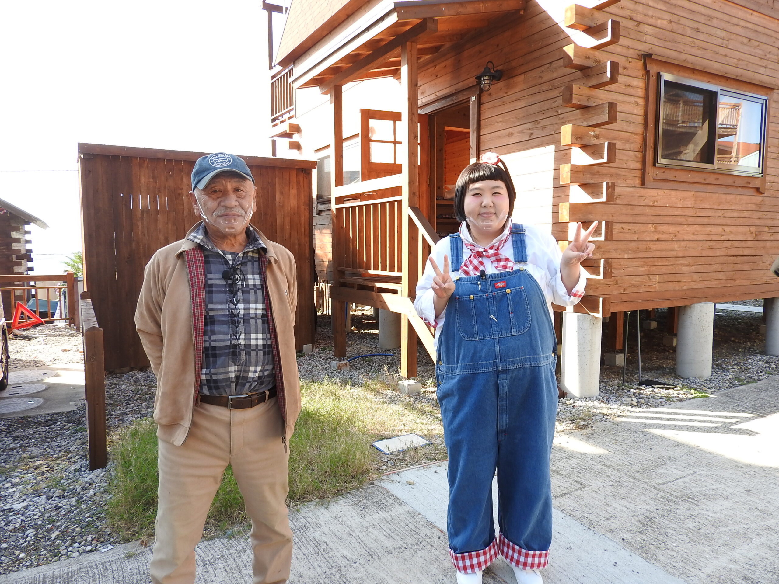 酒井藍さんとツーショット